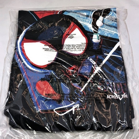 Marvel Collector's Corp's Black Spider-Man Across the Spiderverse T-shirt Size L - Picture 3 of 6